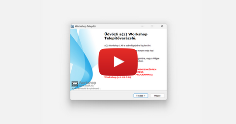 wSoft Workshop szerviz program letöltése, telepítése